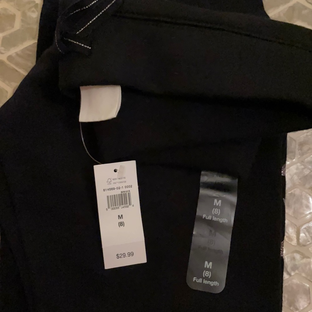 Black/golden stars Gap sweatpants